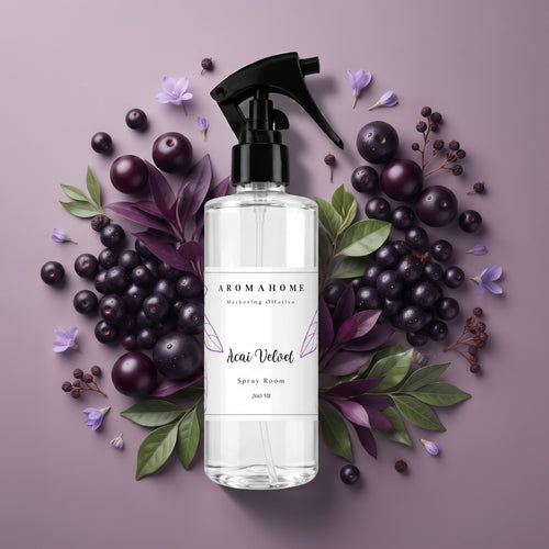 Spray Room Acai Velvet con asaí y flores – Aroma Home