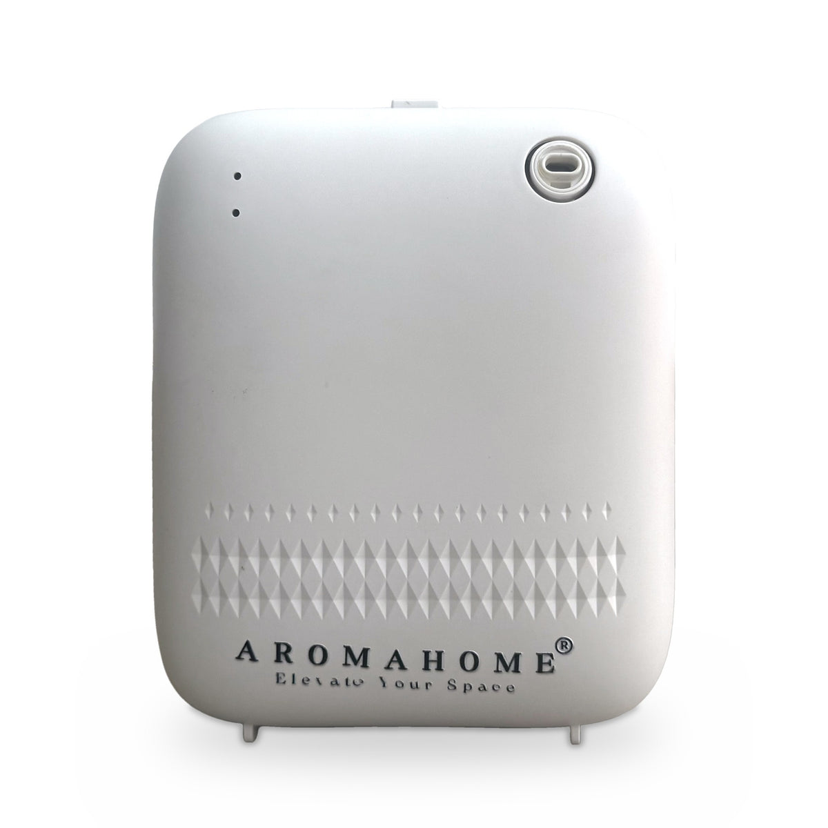 Difusor inteligente compacto blanco Aroma Home – vista frontal