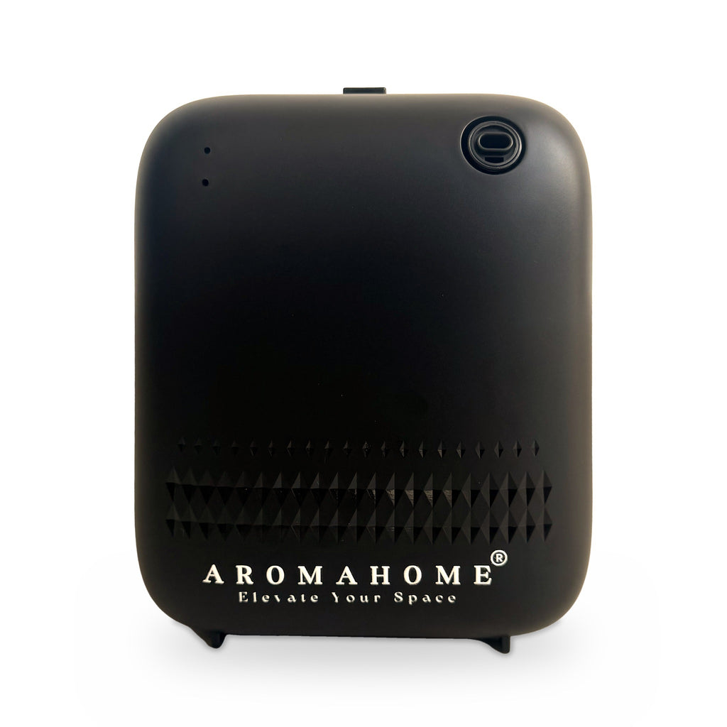 Difusor compacto negro Aroma Home - vista frontal