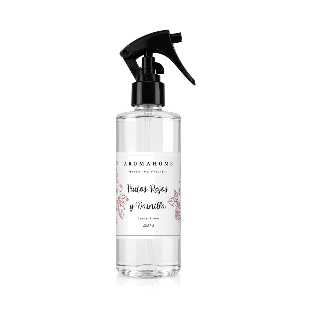 Spray Room Frutos Rojos y Vainilla 260 ml – Aroma Home